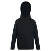 Kids lightweight hooded sweatshirt Black