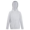 Kids lightweight hooded sweatshirt Heather Grey