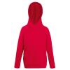 Kids lightweight hooded sweatshirt Red