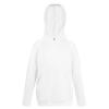 Kids lightweight hooded sweatshirt White