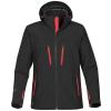 Patrol technical softshell jacket Black/Red