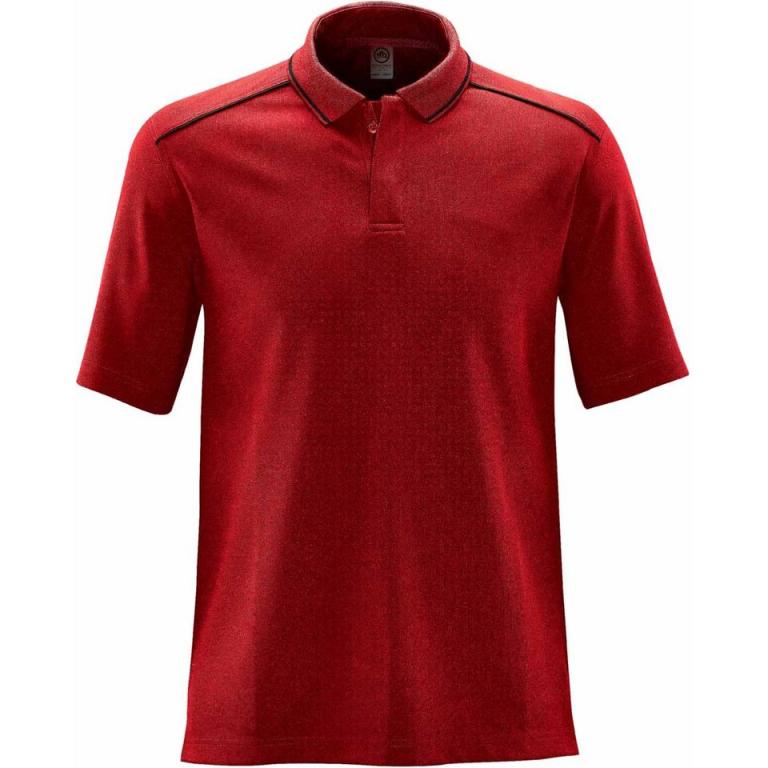 Endurance HD polo Bright Red/Black