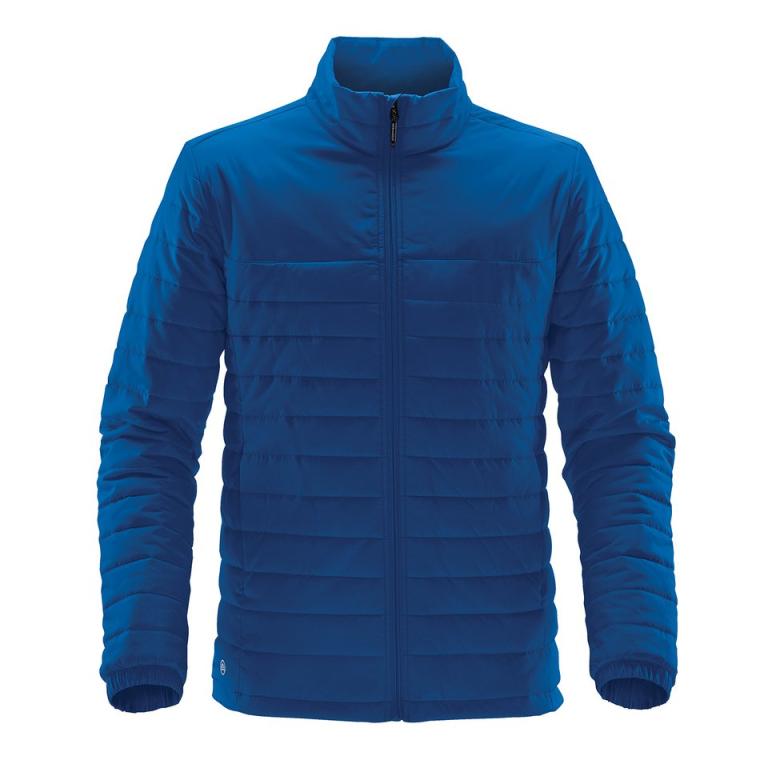 Nautilus quilted jacket Azure Blue