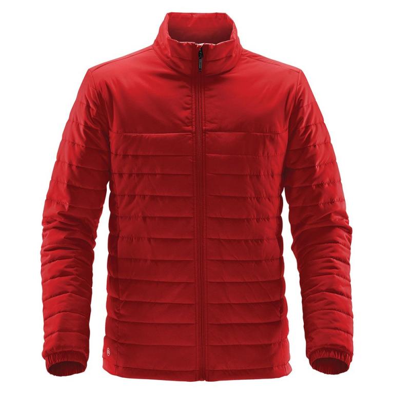 Nautilus quilted jacket Red