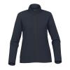 Women's Orbiter softshell jacket Navy/Carbon