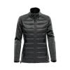 Women’s Narvik hybrid jacket Black/Dolphin Heather