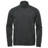 Treeline ¼-zip fleece Black Heather