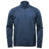 Treeline ¼-zip fleece Dark Navy Heather