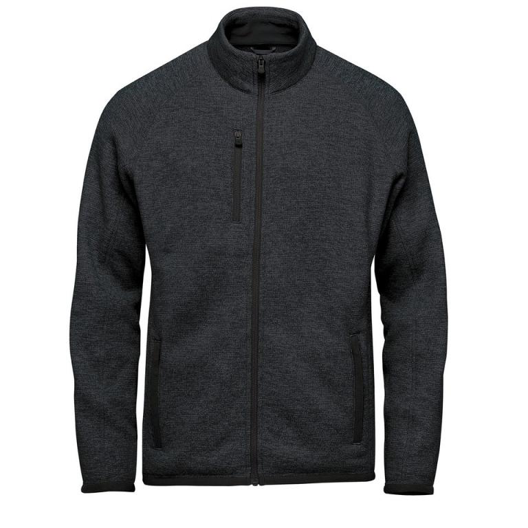 Avalante full-zip fleece jacket Black Heather