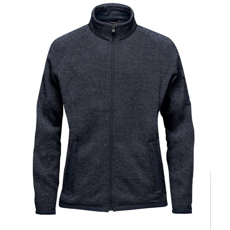 Women’s Avalante full-zip fleece jacket Navy Heather