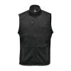 Avalante fleece vest Black Heather