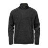 Avalante ¼-zip fleece Black Heather