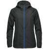 Women’s Pacifica lightweight jacket Black/Azure