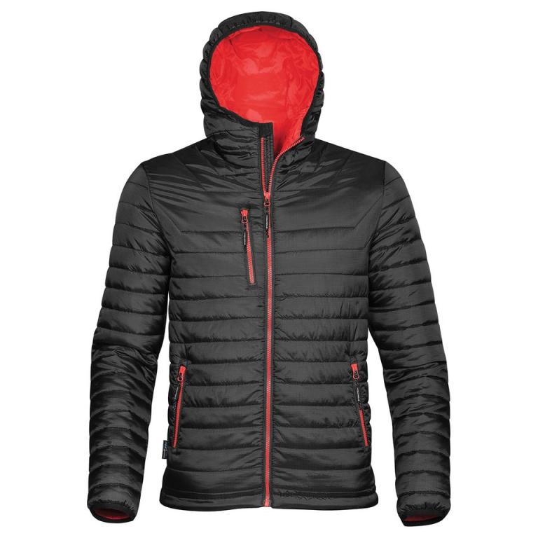 Gravity thermal shell Black/True Red