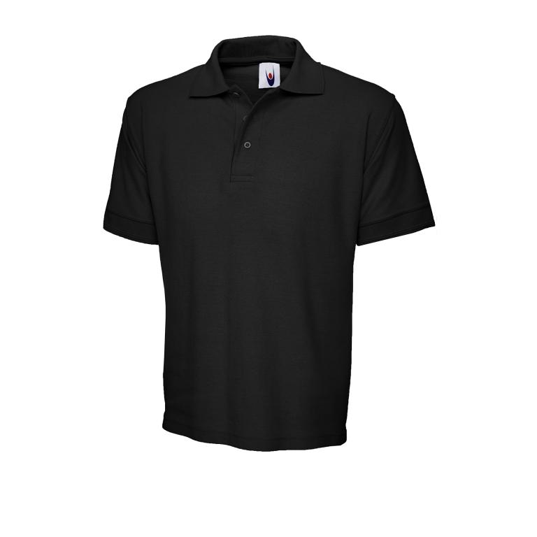 Heavyweight Poloshirt Black