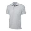 Heavyweight Poloshirt Heather Grey