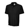 Heavyweight Cotton Poloshirt Black