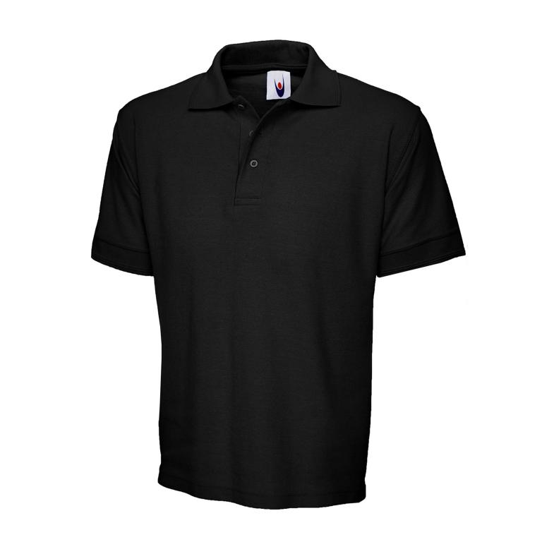 Heavyweight Cotton Poloshirt Black