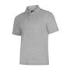 Deluxe Poloshirt Heather Grey