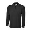 Longsleeve Classic Poloshirt Black