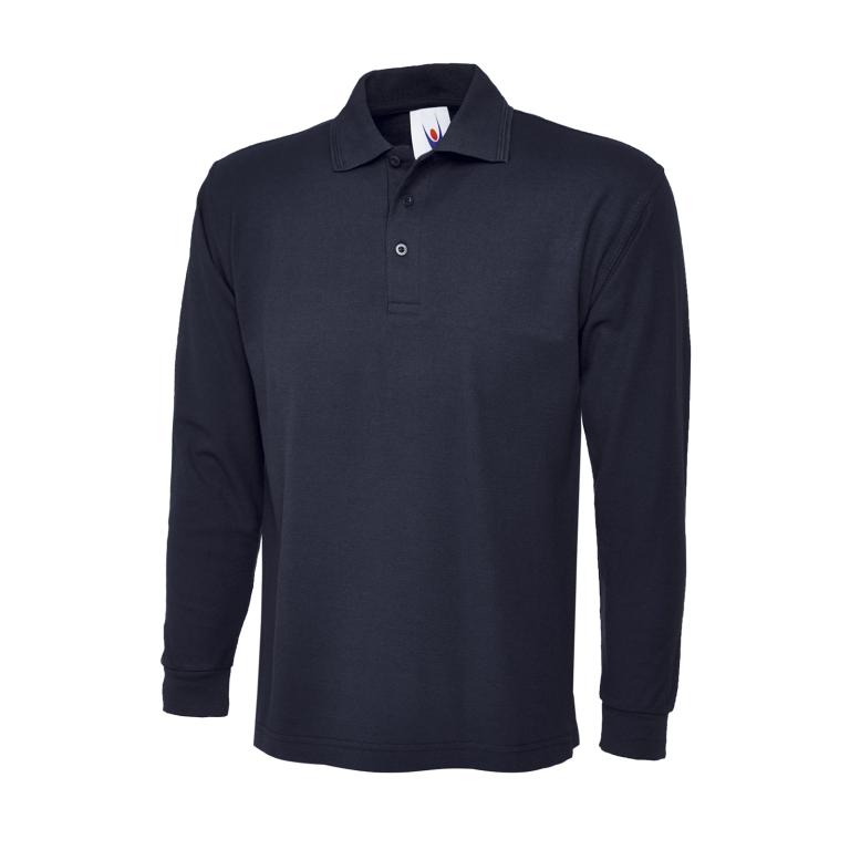 Longsleeve Classic Poloshirt Navy