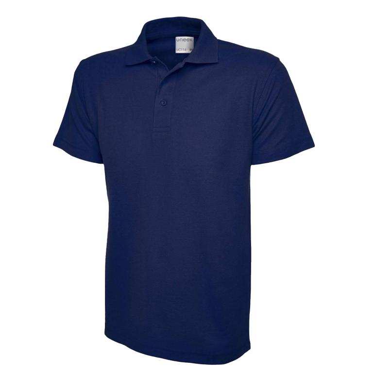 Mens Active Cotton Poloshirt French Navy