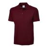 Mens Active Cotton Poloshirt Maroon