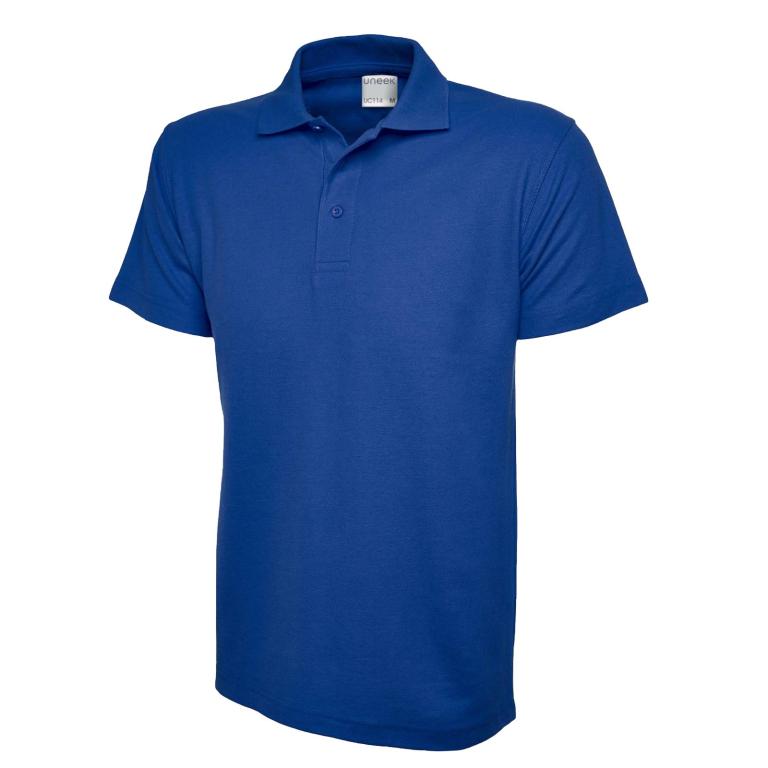 Mens Active Cotton Poloshirt Royal