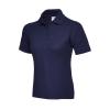 Ladies Active Cotton Poloshirt French Navy