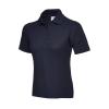 Ladies Active Cotton Poloshirt Navy