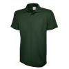 Childrens Active Cotton Poloshirt Bottle Green