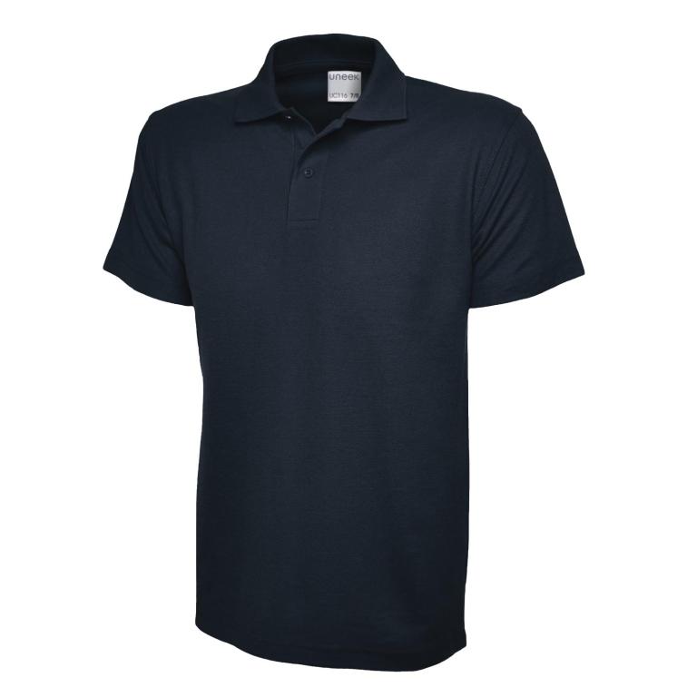 Childrens Active Cotton Poloshirt Navy