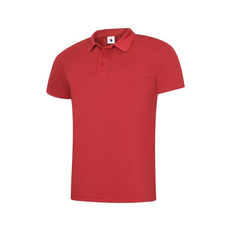 Mens Ultra Cool Workwear Poloshirt Red