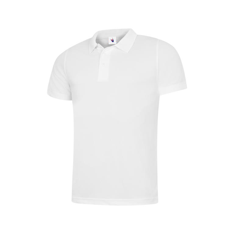 Mens Ultra Cool Workwear Poloshirt White