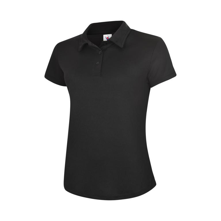 Ladies Ultra Cool Workwear Poloshirt Black