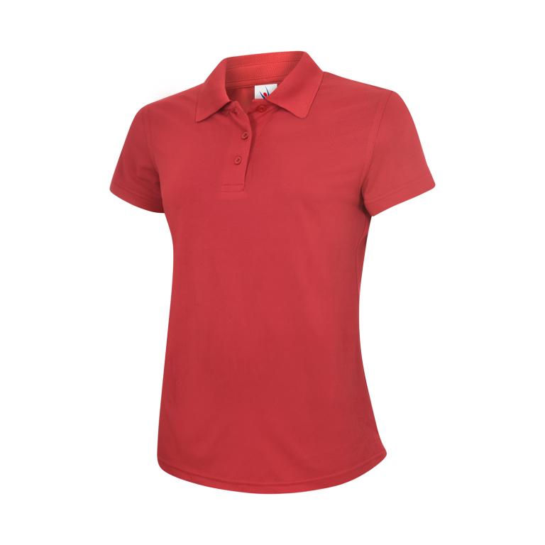 Ladies Ultra Cool Workwear Poloshirt Red