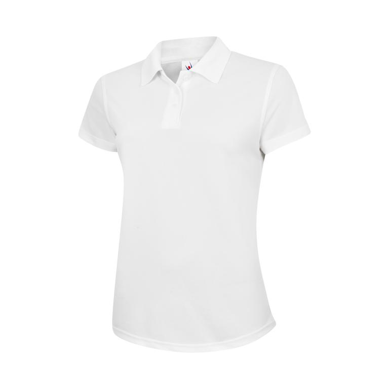 Ladies Ultra Cool Workwear Poloshirt White