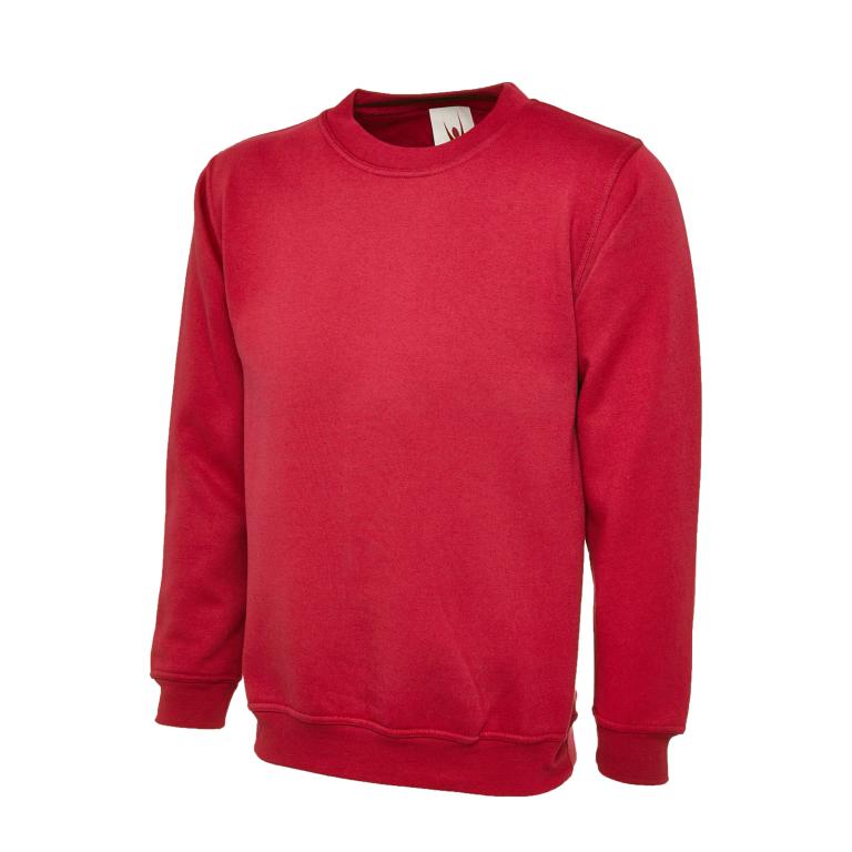 Heavyweight Sweatshirt Red