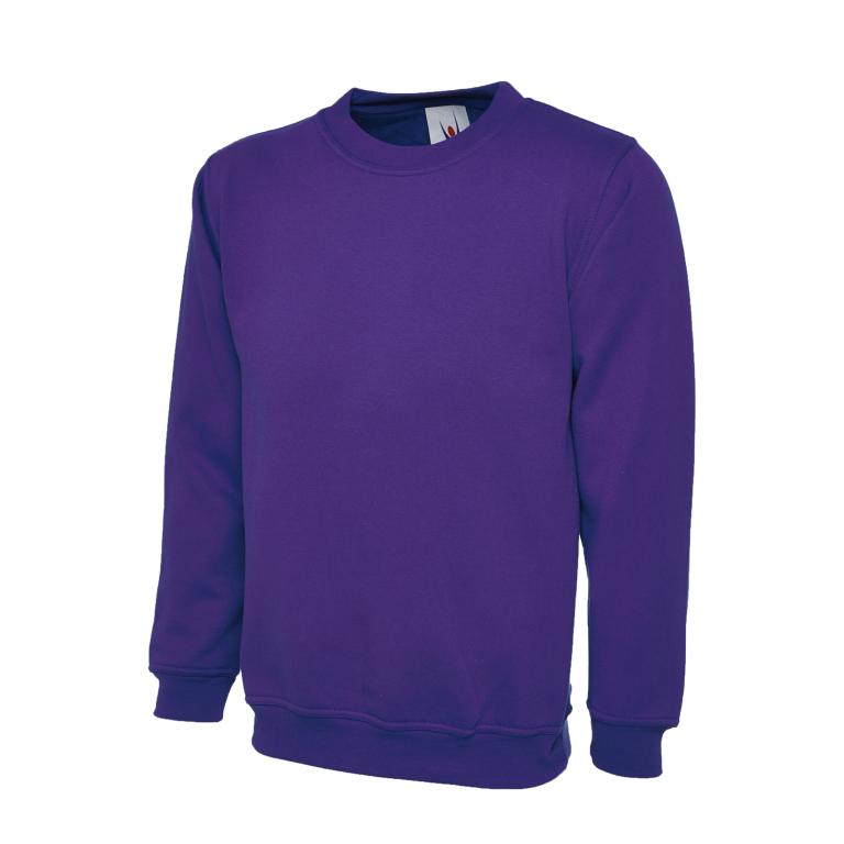 Childrens Classic Sweatshirt Purple