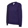 Childrens Classic V-Neck Sweatshirt Purple