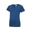 Ladies Classic V-Neck T-Shirt Royal