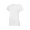 Ladies Classic V-Neck T-Shirt White