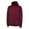 Childrens Hooded Sweatshirt Maroon