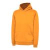 Childrens Hooded Sweatshirt Orange