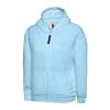 Childrens Classic Full Zip Hooded Sweatshirt Sky