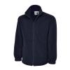 Heavyweight Full Zip Fleece Jacket Navy