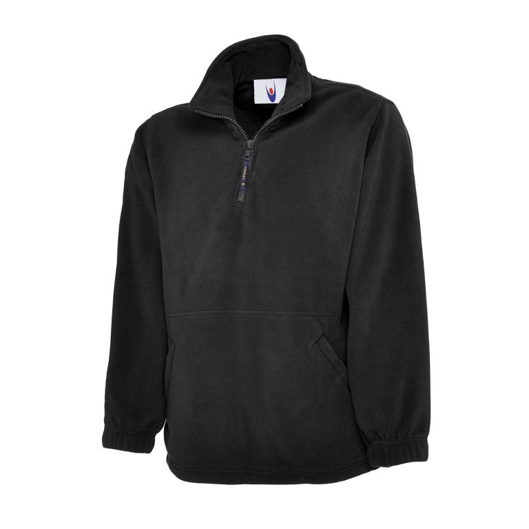 Classic 1/4 Zip Fleece Jacket Black