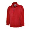 Classic 1/4 Zip Fleece Jacket Red