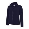 Ladies Classic Full Zip Fleece Jacket Navy