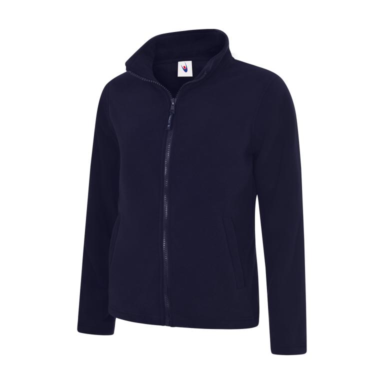 Ladies Classic Full Zip Fleece Jacket Navy